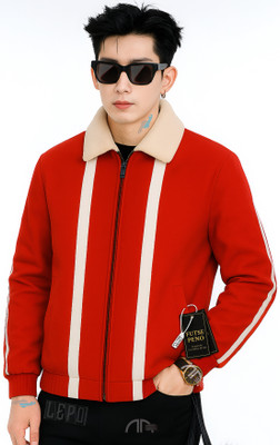 FUTSE PENO Full Sleeve Striped Men Jacket