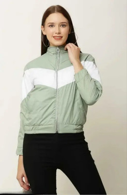 Blessed Fashion Hub Full Sleeve Striped Women Jacket