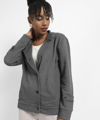 CAMPUS SUTRA Full Sleeve Washed Women Jacket