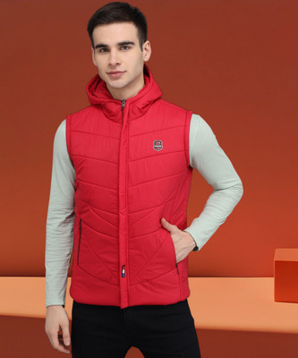 DUCOHIVE Sleeveless Self Design Men Jacket