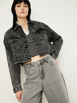MAX Full Sleeve Solid Women Jacket