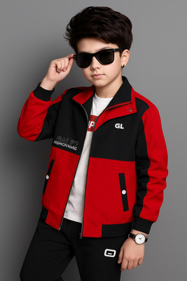 ROXFID Full Sleeve Colorblock Boys Jacket
