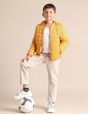 U.S. POLO ASSN. Full Sleeve Solid Boys Jacket