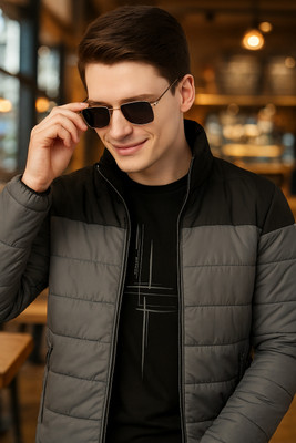 RIGO Full Sleeve Colorblock Men Jacket