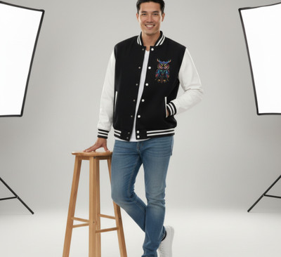 Barmanic Full Sleeve Graphic Print Men Jacket