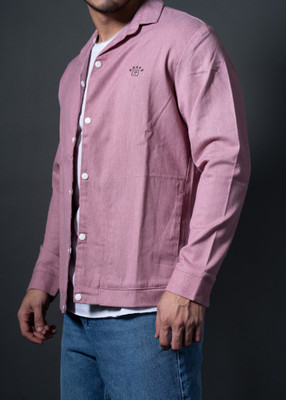 Nostrum Full Sleeve Solid Men Denim Jacket
