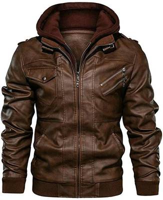 Leather jacket sales woodland price