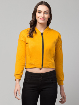 HouseOfCommon Full Sleeve, 3/4th Sleeve Solid Women Jacket