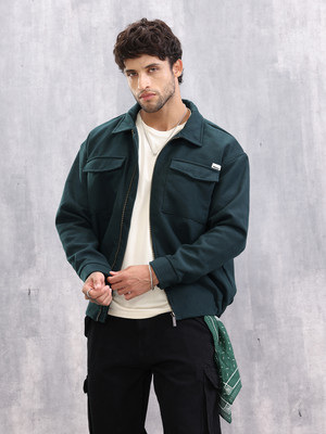 WROGN Full Sleeve Solid Men Jacket
