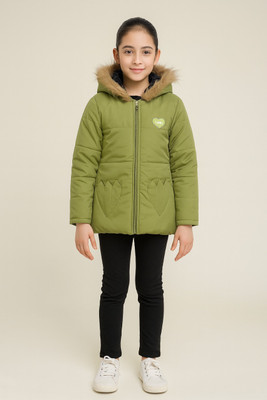 ARHAM TAG Full Sleeve Solid Girls Jacket
