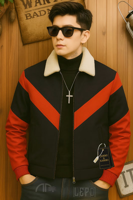 Jammy & Kammo Full Sleeve Solid, Colorblock Men Jacket