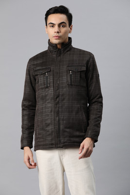 PIERRE CARLO Full Sleeve Checkered Men Jacket