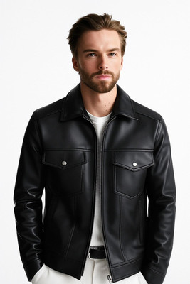 GZPhub Full Sleeve Solid Men Jacket
