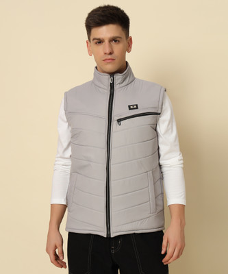 ZEPPI Sleeveless Solid Men Jacket