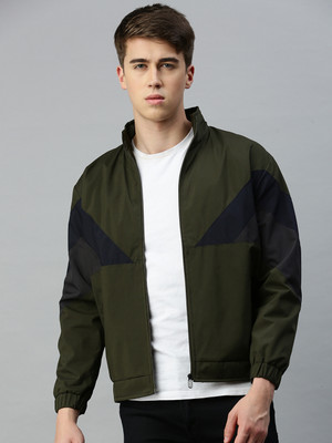 VOXATI Full Sleeve Colorblock Men Jacket