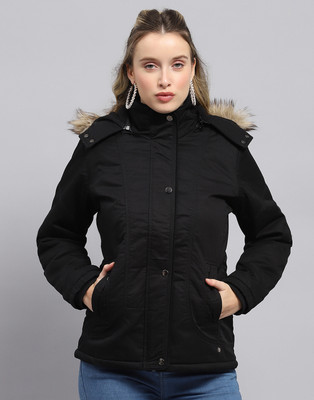 MONTE CARLO Full Sleeve Solid Women Jacket