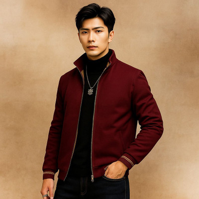 Mia Fashion Full Sleeve Solid Men Jacket