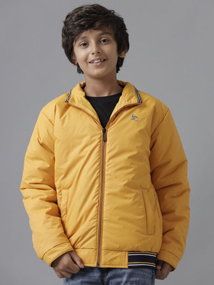 Under Fourteen Only Full Sleeve Solid Boys Jacket