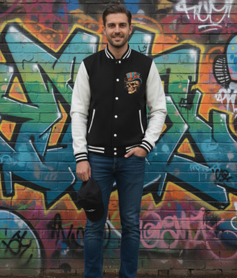 Barmanic Full Sleeve Graphic Print Men Jacket