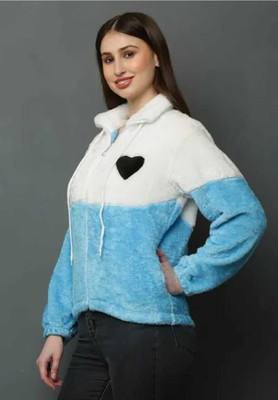 TIARA WORLD Full Sleeve Self Design Women Jacket