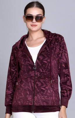 eWools Full Sleeve Printed Women Jacket