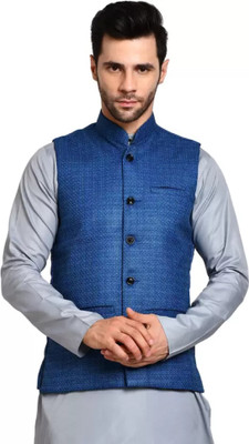 ZACHARIAS Sleeveless Solid Men Jacket