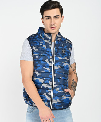 BRAVESOUL X SOULSTAR Sleeveless Camouflage Men Jacket