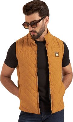 ARDLOR Sleeveless Solid Men Jacket