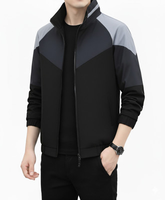 Wracky Full Sleeve Colorblock Men Jacket