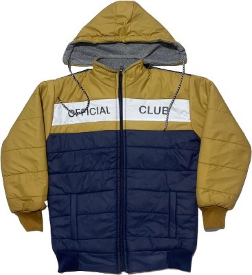 official club Full Sleeve Self Design Boys Jacket