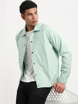 SHOWOFFFF Full Sleeve Solid Men Jacket
