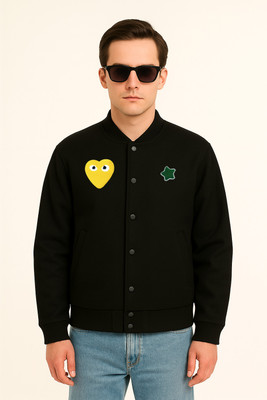 Crossbone Full Sleeve Solid, Colorblock Men Jacket