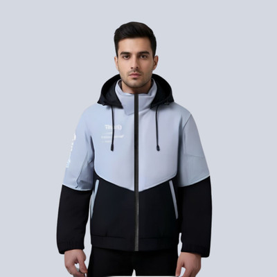 LEBOWSKI Full Sleeve Colorblock Men Jacket