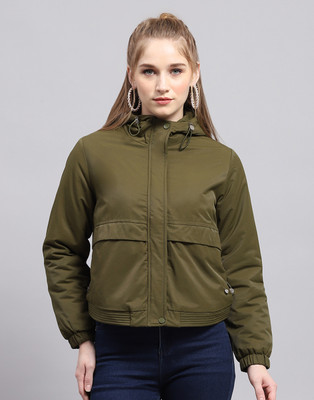 MONTE CARLO Full Sleeve Solid Women Jacket