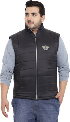 JOHN PRIDE Sleeveless Solid Men Jacket