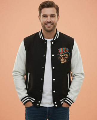 Barmanic Full Sleeve Graphic Print Men Jacket