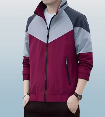 Taber Full Sleeve Colorblock Men Jacket