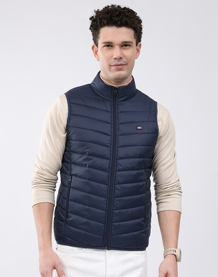 MONTE CARLO Sleeveless Solid Men Jacket