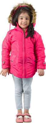 Burdy Full Sleeve Solid Girls Jacket