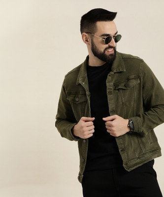 HERE&NOW Full Sleeve Solid Men Jacket