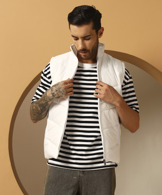 QUIN FLETCHER Sleeveless Solid Men Jacket