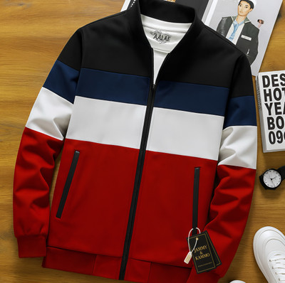 Jammy & Kammo Full Sleeve Colorblock Men Jacket