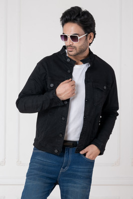 Courtyard Full Sleeve Embellished Men Denim Jacket