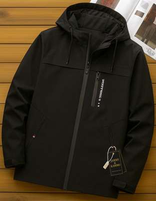 Jammy & Kammo Full Sleeve Solid Men Jacket