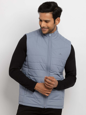 Status Quo Sleeveless Solid Men Jacket