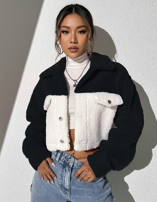 BELVERGIA Full Sleeve Color Block Women Sweatshirt