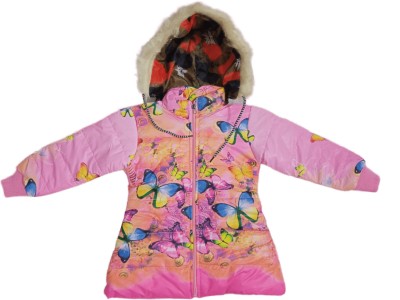 SADIA ENTERPRISES Full Sleeve Graphic Print Girls Jacket