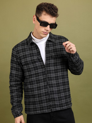 HIGHLANDER Full Sleeve Checkered Men Jacket