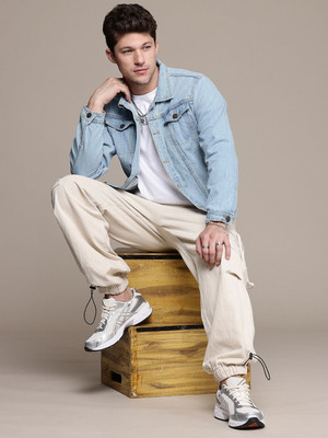 Roadster Full Sleeve Solid Men Jacket