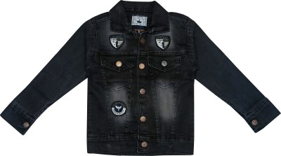 SELVEL Full Sleeve Washed Boys Denim Jacket